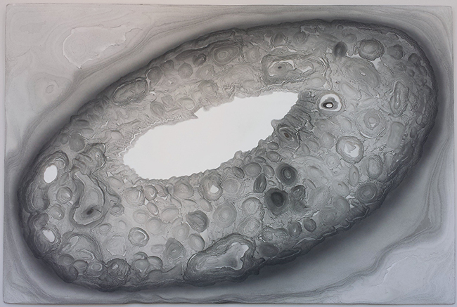 Crater Drawings (elliptical) #70902, by Marc Leone