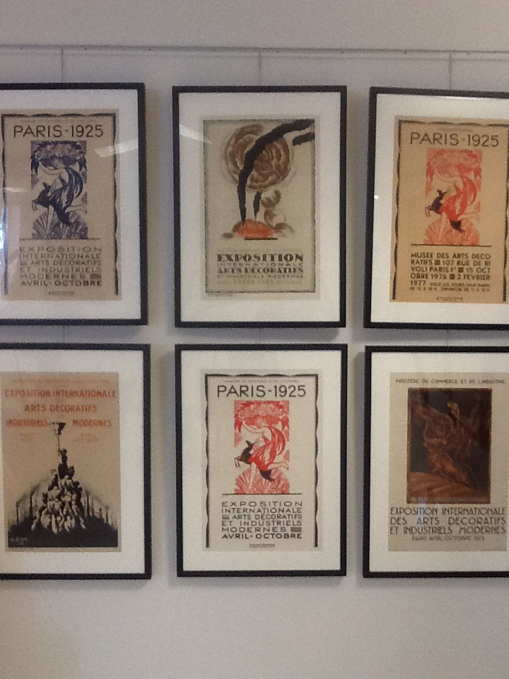 Paris 1925 Posters in the Art Deco Exhibition