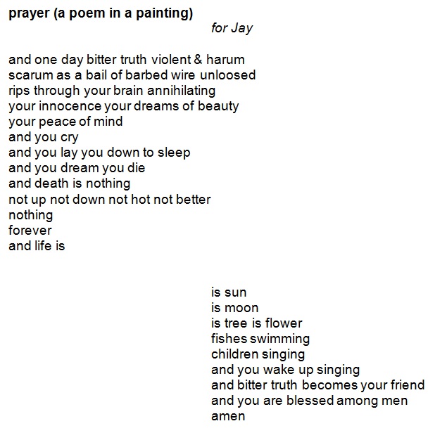 prayer (a poem in a painting)