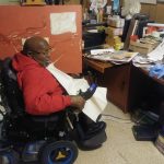 Robert Harris, 75, a Black, Disabled Community Activist and Artist